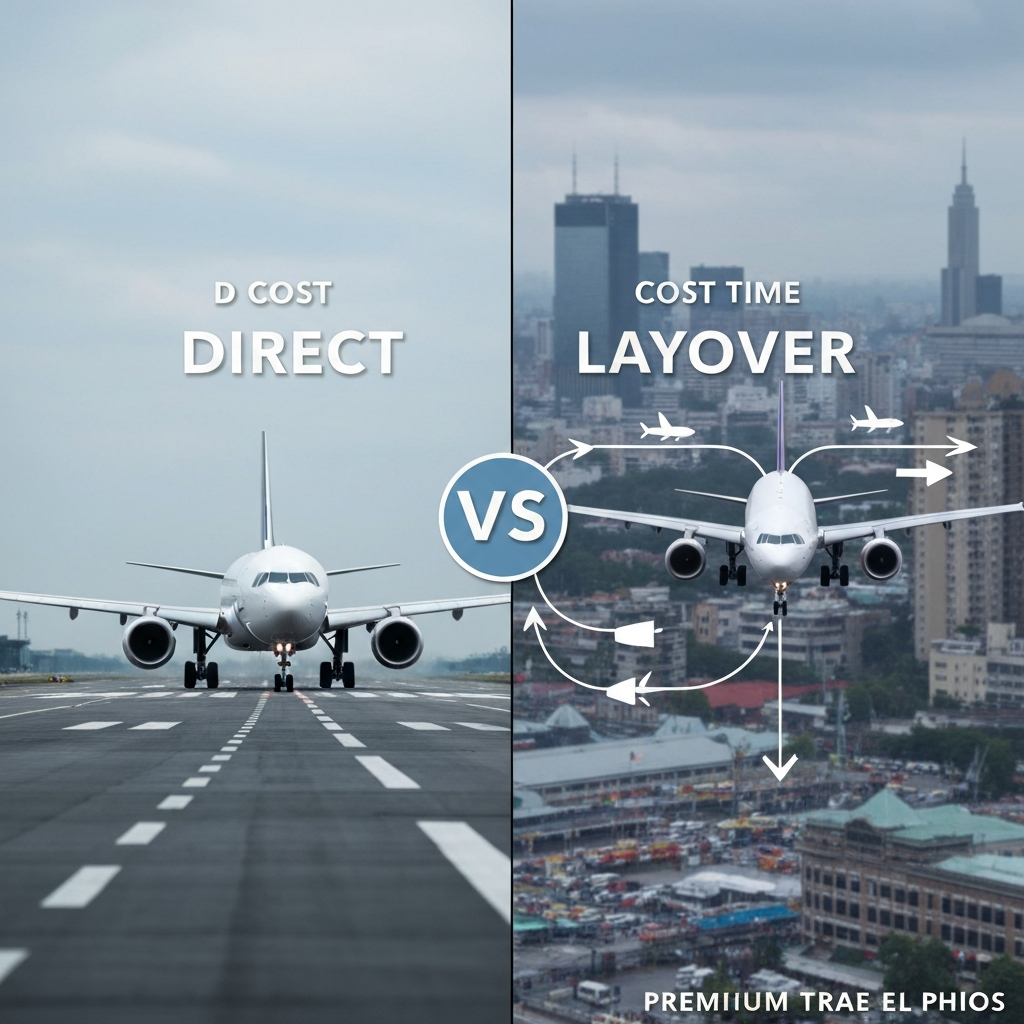 Direct vs. Layover Flights: A Cost and Time Comparison for Smart Travelers
