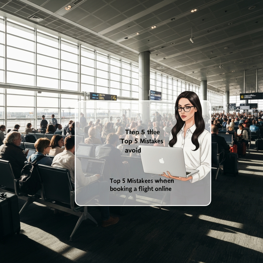 Mastering the Skies: Top 5 Mistakes to Avoid When Booking a Flight Online